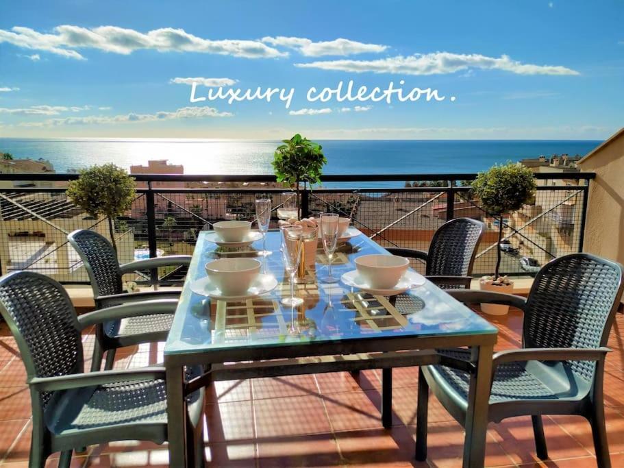 (New) Luxury Beach Apàrtment Brisa Quebrada -Sea Views ¬ Pool - 2 Bedroom Benalmádena Exterior foto