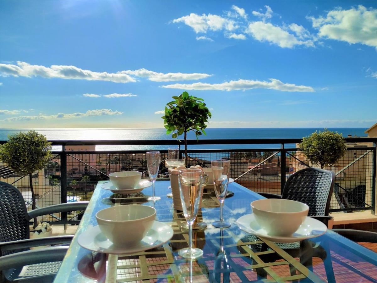 (New) Luxury Beach Apàrtment Brisa Quebrada -Sea Views ¬ Pool - 2 Bedroom Benalmádena Exterior foto
